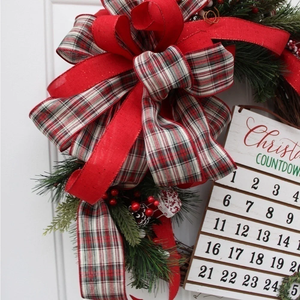 Christmas Advent Calendar Welcome Wreath